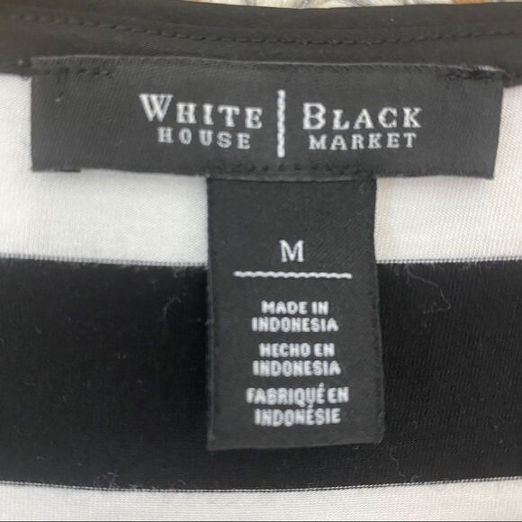 White House Black Market striped tunic med… - Picture 5 of 6